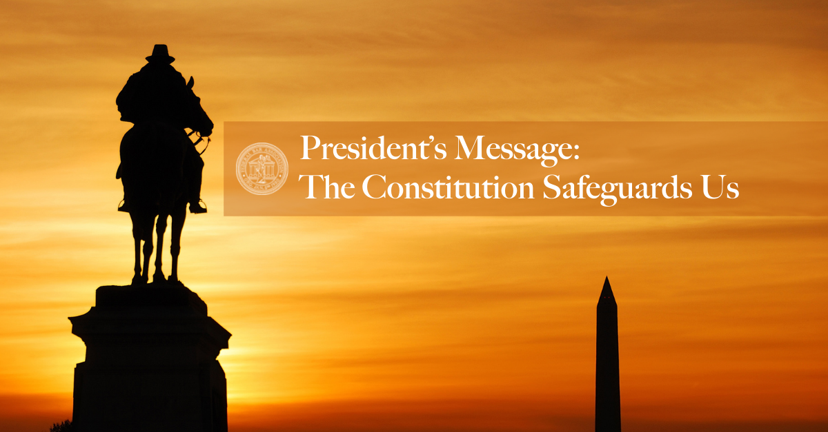 2020-2021 Federal Bar Association National President, W. West Allen ...